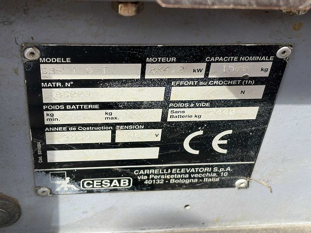 Bt - vorkheftruck - afbeelding 3 van  3