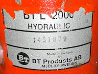 Bt btl 2000 hand hydraulische palletwagen - afbeelding 2 van  2