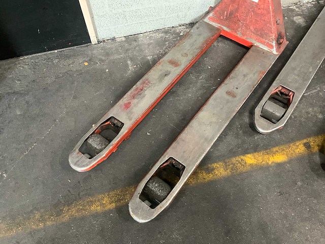 Bt hand hydraulische palletwagen (3x) - afbeelding 3 van  14