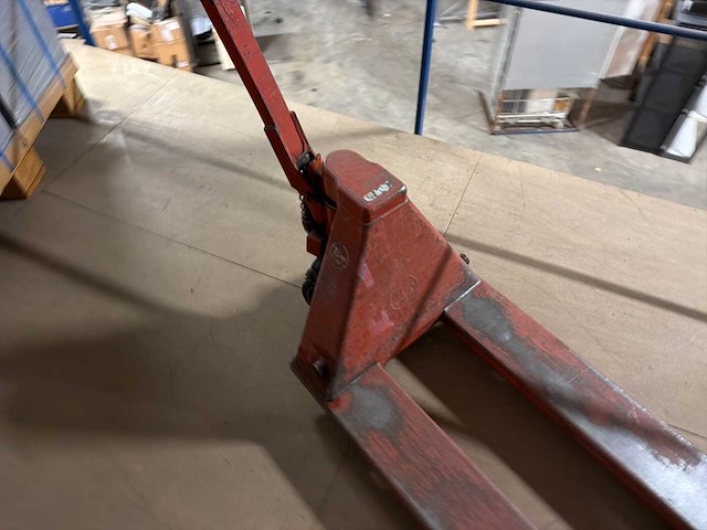 Bt hand hydraulische palletwagen (handvat los) - afbeelding 3 van  4
