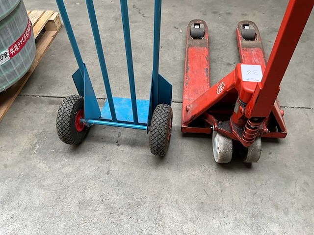 Bt hand hydraulische palletwagen - afbeelding 6 van  6