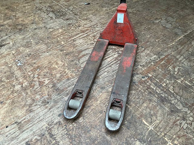 Bt hand hydraulische palletwagen - afbeelding 2 van  3