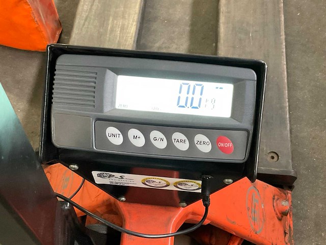 Bt lhm230 palletwagen met weegschaal - afbeelding 1 van  1