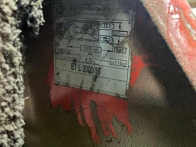 Bt lifter hand hydraulische palletwagen - afbeelding 5 van  5