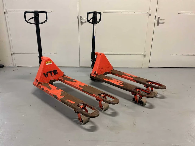 Bt lifter lhm 230 hand hydraulische palletwagen (2x) - afbeelding 2 van  6