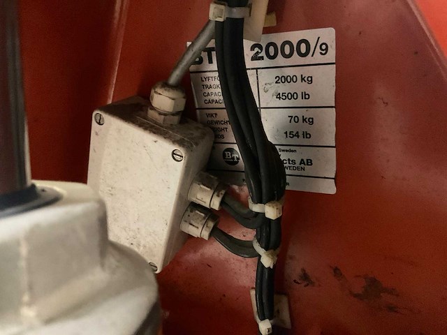 Bt-lifters bt l 2000/9 hand hydraulische palletwagen met weegschaal - afbeelding 12 van  13