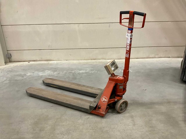 Bt-lifters bt l 2000/9 hand hydraulische palletwagen met weegschaal - afbeelding 4 van  13