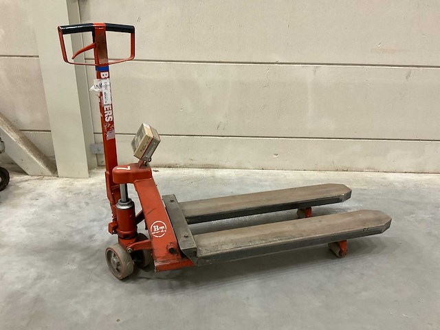 Bt-lifters bt l 2000/9 hand hydraulische palletwagen met weegschaal - afbeelding 7 van  13