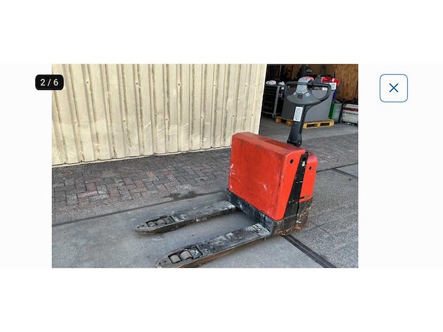 Bt w20 hydraulische palletwagen - afbeelding 2 van  5