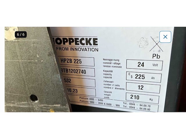Bt w20 hydraulische palletwagen - afbeelding 5 van  5