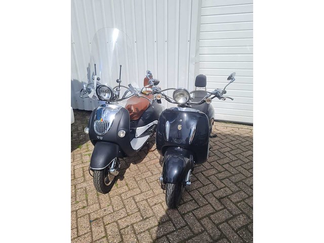 Btc grand retro / killerbee torino - snorscooter - grande retro old - dkz-03-r - afbeelding 1 van  6