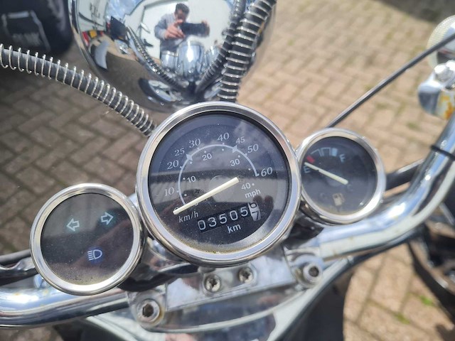 Btc grand retro / killerbee torino - snorscooter - grande retro old - dkz-03-r - afbeelding 3 van  6