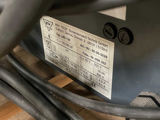 Bth tech lbs 130 stiftlasapparaat - afbeelding 3 van  3