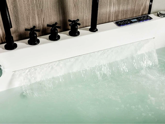 Bubbelbad - rvs frame en acryl bad - vonato - 0 - nevira - afbeelding 7 van  8
