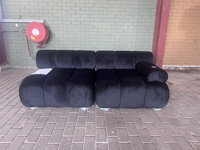 Bubbelbank tropea, milo casa, zwart - afbeelding 1 van  7