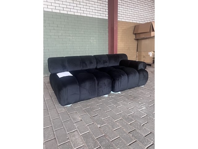 Bubbelbank tropea, milo casa, zwart - afbeelding 2 van  7
