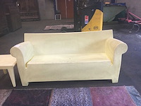 Bubble-club 2-zitbank met bijzettafel - afbeelding 2 van  4