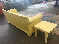 Bubble-club 2-zitbank met bijzettafel - afbeelding 4 van  4