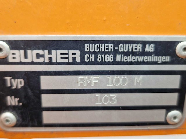 Bucher maaier met hulpstukken - afbeelding 15 van  15