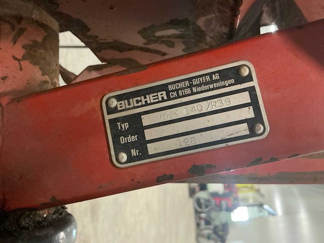 Bucher record38 + bandhooier - afbeelding 2 van  10