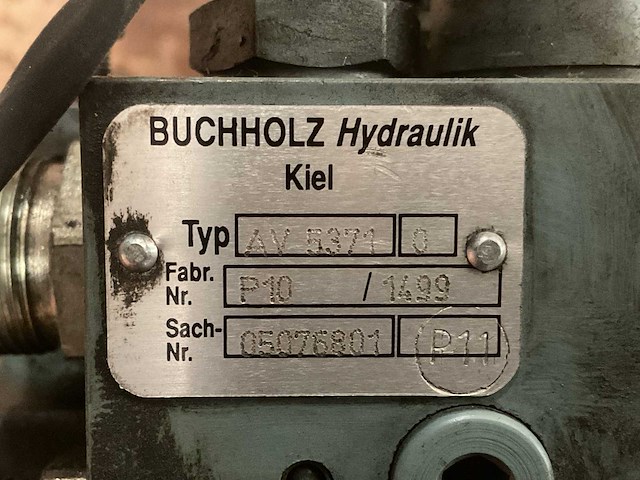 Buchholz av 5371 ventielenblok - afbeelding 4 van  4