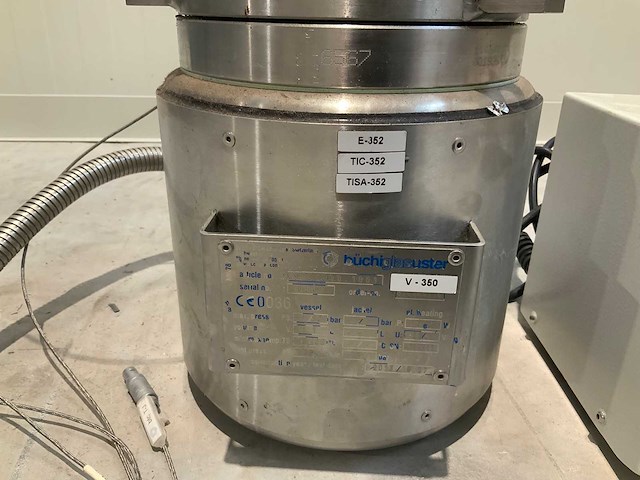 Buchiglasuster - chemische hoge drukreactor - 1x metalen tank - afbeelding 4 van  7