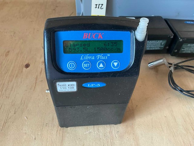 Buck air sampling pump (4x) - afbeelding 3 van  6