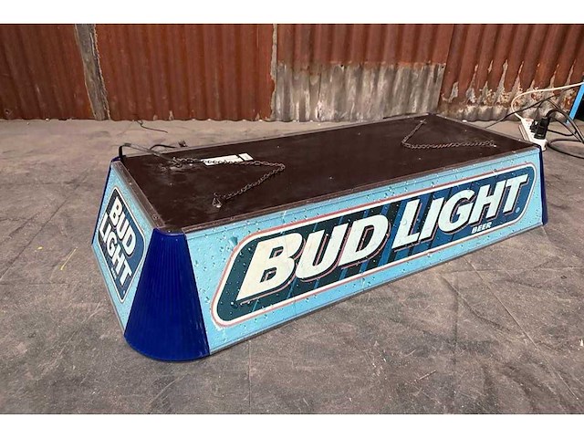 Bud light - biljartlamp - afbeelding 2 van  3