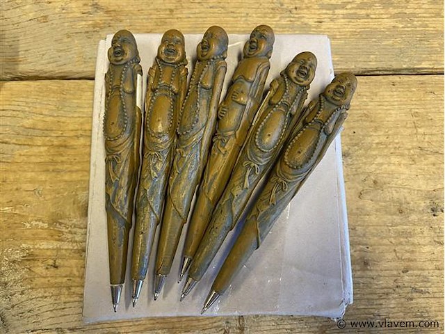 Buddha balpennen 96 stuks - afbeelding 1 van  2