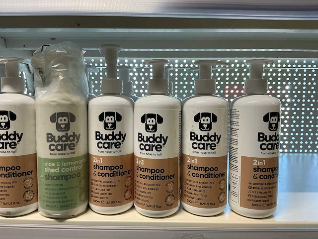 Buddy care 2 in 1 honden shampoo (17x) - afbeelding 3 van  4