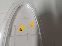 Budha koelkast magneetje of foto houder 6 stuks h015 - afbeelding 7 van  9