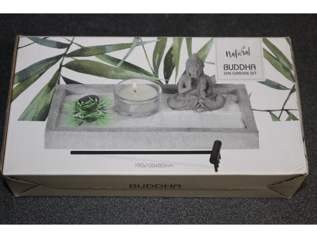 Budha zen tuintje set 1 x in a32 - afbeelding 2 van  3