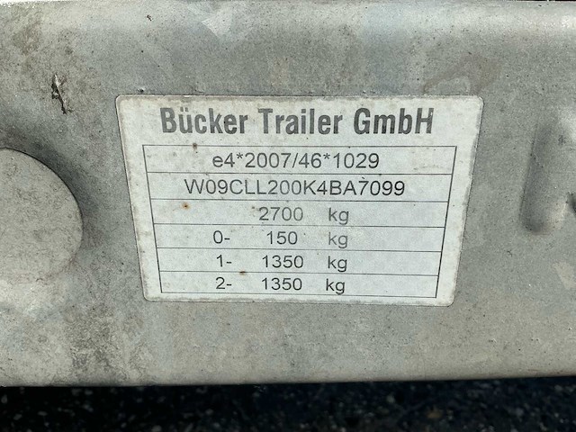 Buecker n/a paardentrailer - afbeelding 17 van  22