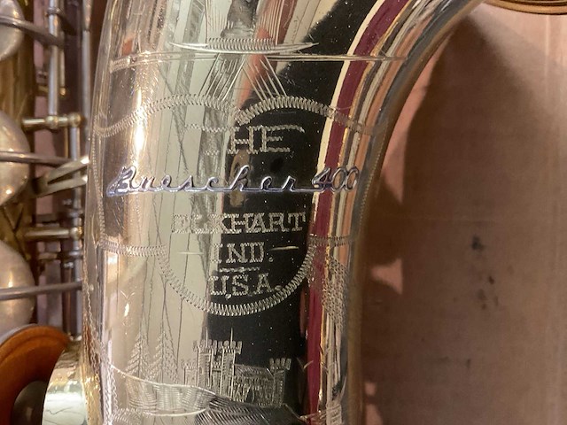 Buescher 400 saxofoon - afbeelding 2 van  8