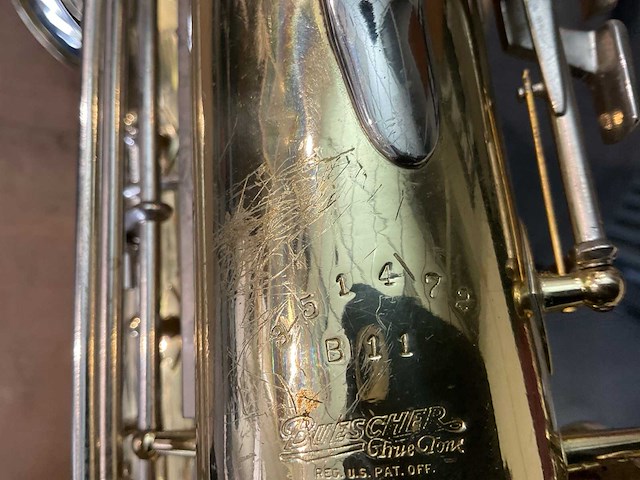 Buescher 400 saxofoon - afbeelding 3 van  8