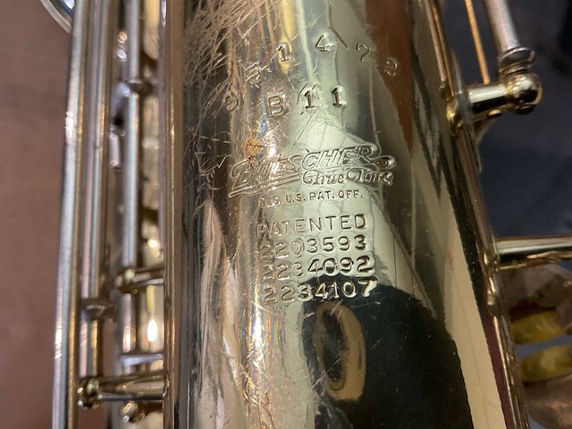 Buescher 400 saxofoon - afbeelding 4 van  8