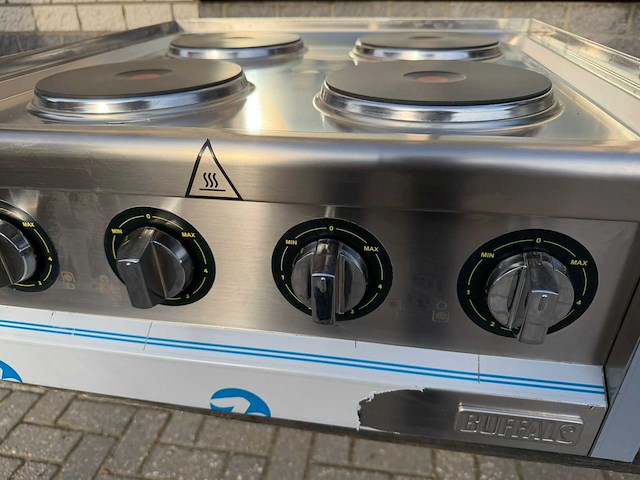 Buffalo - 4 pits ongebruikt - kookplaat - afbeelding 2 van  4