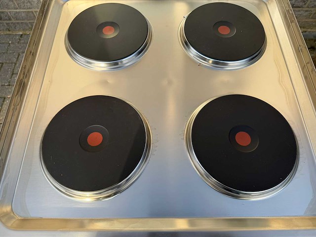 Buffalo - 4 pits ongebruikt - kookplaat - afbeelding 3 van  4