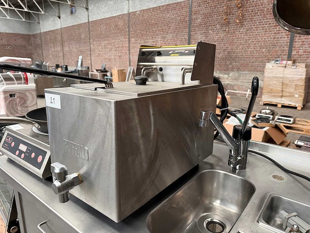 Buffalo - gh126 - professionele elektrische friteuse - afbeelding 1 van  7