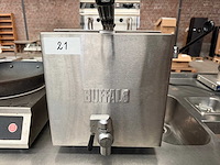 Buffalo - gh126 - professionele elektrische friteuse - afbeelding 2 van  7