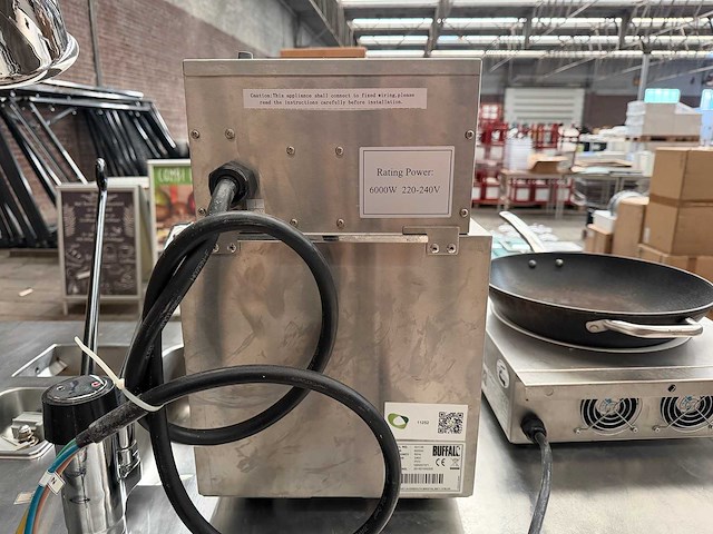 Buffalo - gh126 - professionele elektrische friteuse - afbeelding 6 van  7