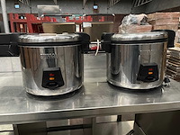 Buffalo - j300 - professionele rijstkoker 6 l (2x) - afbeelding 1 van  4