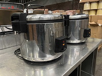 Buffalo - j300 - professionele rijstkoker 6 l (2x) - afbeelding 2 van  4