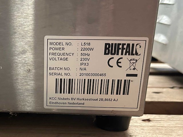 Buffalo - professionele contactgrill (2x) - afbeelding 7 van  7
