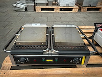 Buffalo - professionele dubbele contactgrill / paninigrill - afbeelding 1 van  6