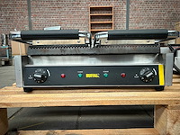 Buffalo - professionele dubbele contactgrill / paninigrill - afbeelding 2 van  6