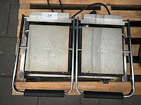 Buffalo - professionele dubbele contactgrill / paninigrill - afbeelding 3 van  6