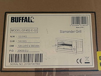 Buffalo - professionele horeca salamander / grilloven - afbeelding 4 van  4