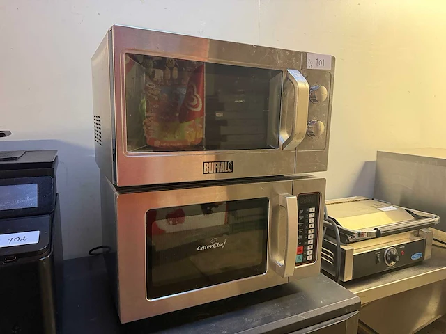 Buffalo, caterchef - professionele magnetron (2x) - afbeelding 2 van  5