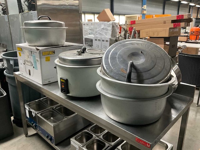 Buffalo commercial rice cooker 23l pan - afbeelding 2 van  9